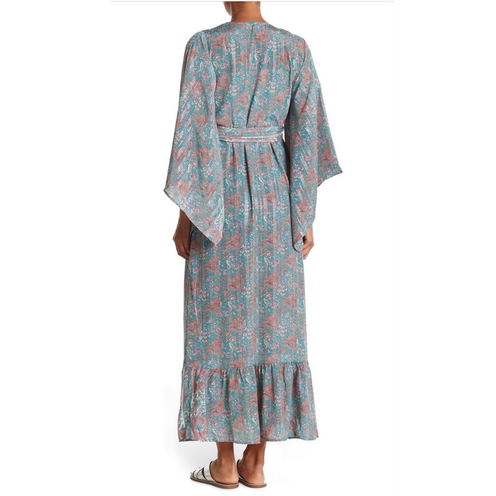 RAGA DRESS KASSIE WRAP DRESS KIMONO SIZE M - Picture 2 of 12